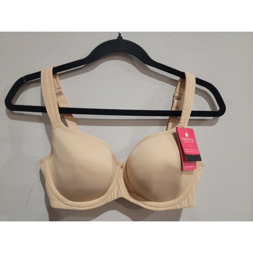 Essential Bodywear Abbie Bra #6111 • Size 32E • Color Buff / Nude • NEW With Tag